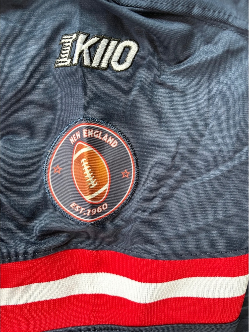 Drake Maye #10 New England Patriots Jersey Men’s Large Blue Football - Picture 4 of 5